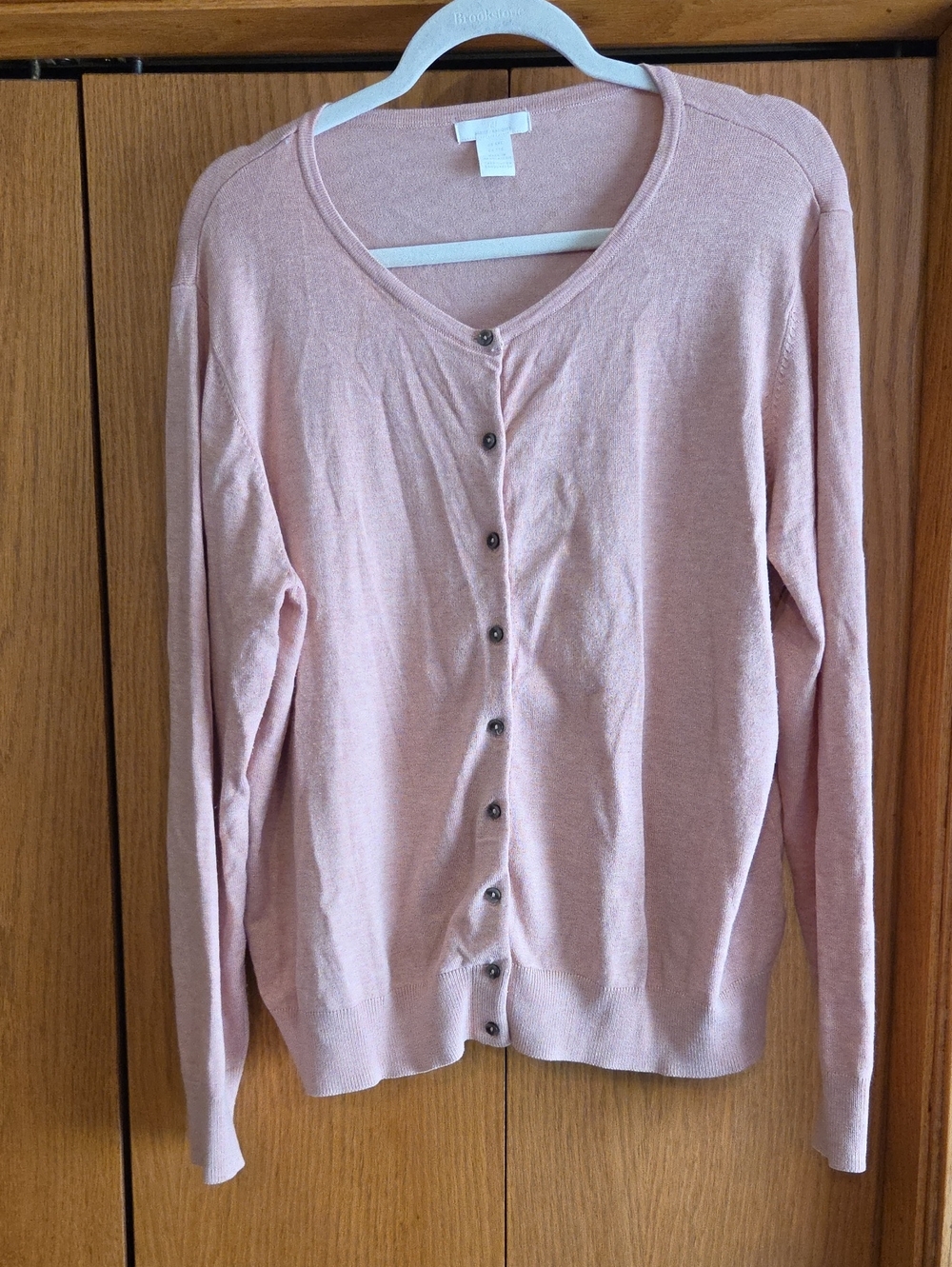 H&M Coral Women's Button-Front Sweater Cardigan Size Xxl